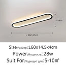 GobekUsa LED Strip Ceiling Lights for Bedroom Hallway Living Room Decor
