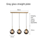GobekUsa Glass Pendant Lights: Modern LED Hanging Lamp for Home Lighting Fixtures