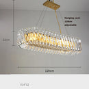 GobekUsa Gold LED Chandelier 2025 New Trend for Living Room