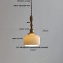 GobekUsa Ceramic LED Pendant Lamp | Nordic Modern Design | Adjustable Hanging Light