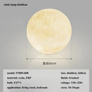 GobekUsa Cream Moon LED Pendant Chandelier: Modern Living Room Kitchen Bedroom Lighting