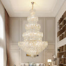 GobekUsa Crystal Chandelier Light: Elegant Postmodern Dining Room & Bedroom Lighting