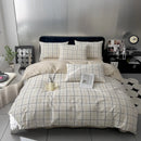 GobekUsa 100% Cotton Geometric Printed Bed Set - Single Queen Size Bedding