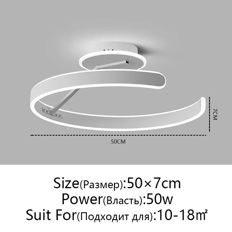 GobekUsa LED Ceiling Chandelier Dimmable Pendant Lamps, photo 7 of 10