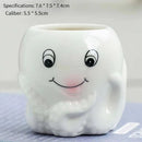 GobekUsa Animal Cartoon Ceramic Flowerpot for Nursery Planting - Cute Rabbit Elephant Sheep Octopus