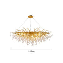 GobekUsa Crystal Ceiling Chandelier: Modern Luxury for Living, Dining, Bedroom, Hotel, Hall Décor