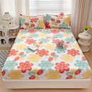 GobekUsa Japanese Style Thick Fitted Sheet for Queen/King Bed