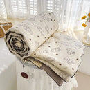 GobekUsa Double Layered Soya Fibre Filling Quilt: Soft, Breathable, Grade A Maternal and Child Comforter