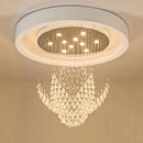 GobekUsa Diamond Crystal Chandelier LED Living Room Hotel Lighting