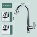 GobekUsa Black Brushed Gold Kitchen Faucet with Pull Out Spring Spout