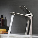 GobekUsa Brushed Gold Bathroom Basin Faucet - Single Hole Water Mixer Crane