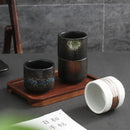 GobekUsa Japanese Style Ceramic Coffee Cup for Personal Use