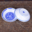 GobekUsa Blue And White Porcelain Dragon Pattern Flavor Dish Set