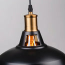 GobekUsa Industrial Farmhouse Black Pendant Light for Kitchen - E27 Based