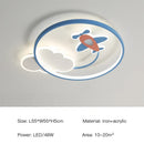 GobekUsa Kids Room LED Ceiling Chandelier Modern Nursery Study Hanging Lamp