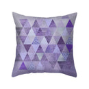 GobekUsa Blue Purple Polyester Pillow Case Throw Pillow Cover for Home Office Bedroom Sofa