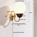 GobekUsa Japanese Style LED Wall Lights 4W for Home Bathroom Bedroom Mirror Lighting