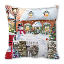 GobekUsa Christmas Short Plush Pillowcase 45x45cm Home Decor