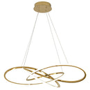 GobekUsa Clover Stainless Steel Pendant Lamp, Luxe Four Leaf, 3 Colors