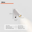 GobekUsa LED Wall Light: Modern Rotation Headboard Reading Lights for Bedroom, Living Room
