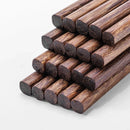 GobekUsa Healthy Wood Chopsticks Set for Sushi, Reusable Household Tableware