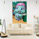 GobekUsa Bibble Tapestry Wall Covering: Cute Home Decor Wall Hanging Carpet for Bedroom