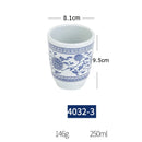 GobekUsa Blue and White Imitation Porcelain Dinner Set
