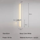 GobekUsa LED Wall Sconce: Modern Nordic Style Living Room Sofa Background Light