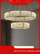GobekUsa Crystal Ceiling Chandelier | Luxury Glass Hanging Lamps LED Décor