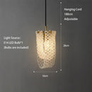 GobekUsa Crystal LED Ceiling Chandelier: Modern Trendy Bedroom Pendant Light