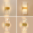 GobekUsa Acrylic Touch Sensor LED Wall Lamp, Modern Sconces, 6W Indoor Lighting for Home Decor