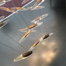 GobekUsa Crystal Chandelier: Modern Luxury Lighting for Living Room, Villa, Hotel, and Loft