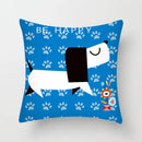 GobekUsa Hello Cat Pillow Cover - Modern Design for Home Decor - Cute & Cozy