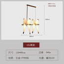 GobekUsa Bird Design LED Hanging Chandelier for Dining and Living Spaces