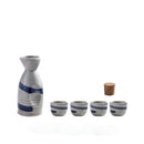 GobekUsa Ceramic Wine Sake Set with Heater and Dispenser