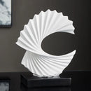 GobekUsa Golden Resin Abstract Sculpture for Modern Home & Office Decor