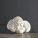 GobekUsa Ganoderma Lucidum Sculpture Desk Ornament, Modern Room Decor & Crafts