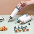 GobekUsa Cake Cream Decorating Gun Set: DIY Pastry Nozzles & Flower Piece for Muffins