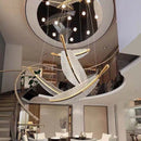 GobekUsa Leaf-Shaped Dining Table Chandelier | Art Decor Room Lustres