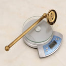GobekUsa Brass Wall-Mounted Round Towel Ring: Solid Antique Brass Bathroom Towel Holder