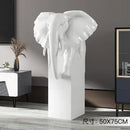 GobekUsa Elephant Ornaments: Light Luxury Living Room Decor for Home & Office