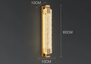 GobekUsa Crystal Wall Lamp Luxury Bedroom Bedside Living Room Decorative Light