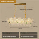 GobekUsa Crystal Chandelier Light: French Modern Luxury for Living Room, Dining Room, Bedroom