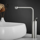 GobekUsa Brushed Gold Kitchen and Bathroom Faucet Swivel Sink Water Crane, Hot Cold Basin Faucet