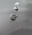 GobekUsa Golden Glass Ball Wall Sconce: Modern Nordic Metal Lighting for Living Room