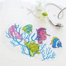 GobekUsa Cartoon Non-Slip Bathroom Mat with Suction Cup for Child Bathtub Eco-Friendly