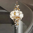 GobekUsa Elegant Villa Chandelier for High School Living Room and Restaurant