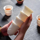 GobekUsa Bone China Tea Cup Set | Cute Goat Fat Jade Ceramic Teacups & Mugs