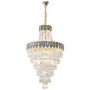 GobekUsa Crystal Chandelier Art Living Room Lighting for Duplex Buildings and High-End Restaurants
