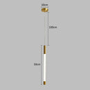 GobekUsa Gold Ring Pendant Lights Warm White LED U Shape Hanging Lamp